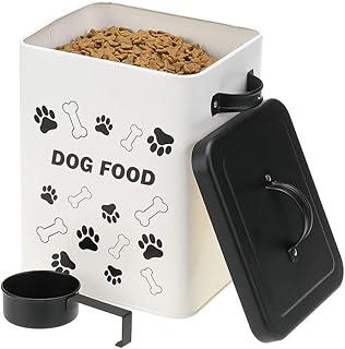 Dog Food Storage Container with Scoop Set