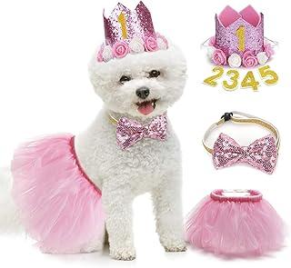 Legendog Dog Tutu – Cute Pink Birthday Outfit Girl