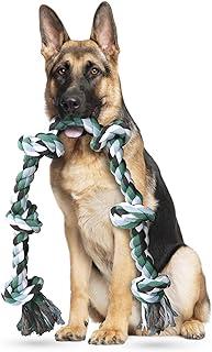 Ycozy Extra Large 6-Knot Dog Rope Toy for Aggressive Chewers