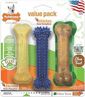 Nylabone Healthy Edibles and Flexi Chew Value Pack