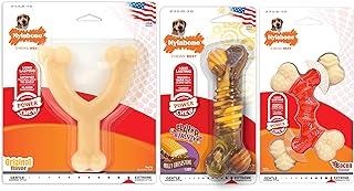 Nylabone Power Chew Toys Bundle – Bacon, Philly Cheesesteak and Original Flavor